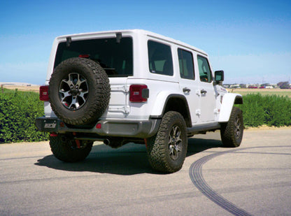 Borla 18-19 Jeep Wrangler JL/JLU 2.0L 4Cyl 2DR/4DR Axle Back Exhaust ATAK w/ 2.5in Tips - Black 11964CB 11964CB Photo - Close Up