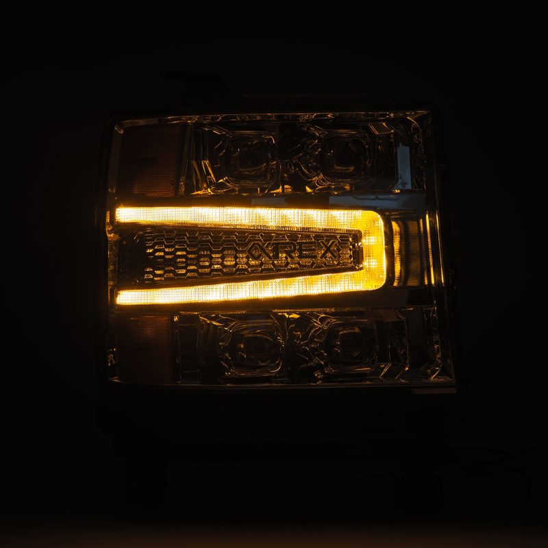 AlphaRex 16-18 Chevy 1500HD NOVA-Series LED Proj Headlights Chrm w/Actv Lgt/SeqSig & DRL(Req 810023) 880238 880238 User 3