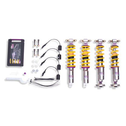 KW V3 Coilover Kit Bundle Chevrolet Corvette (C7); Coilover Conversion incl. leaf spring removal; with electronic shock control 35261025 35261025 Photo - Primary