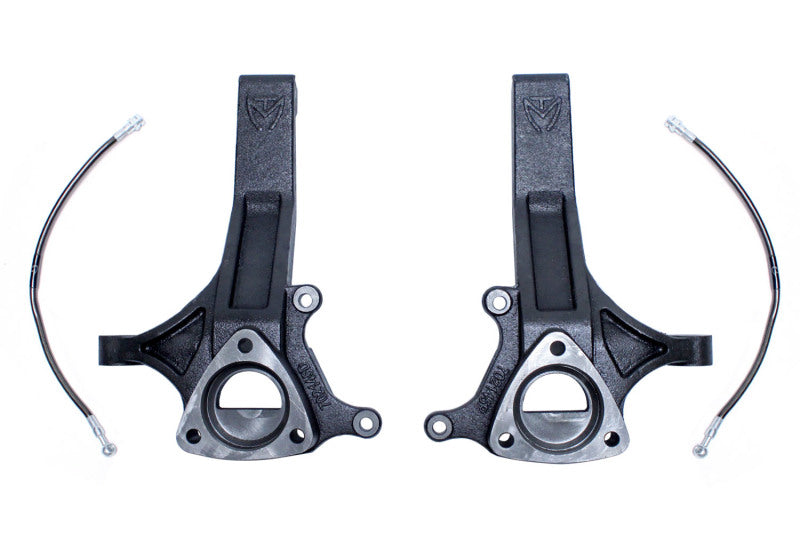 MaxTrac 02-18 Dodge RAM 1500 2WD 4.5in Front Lift Spindles w/Extended DOT Compliant Brake Lines 702145 702145 Photo - Primary