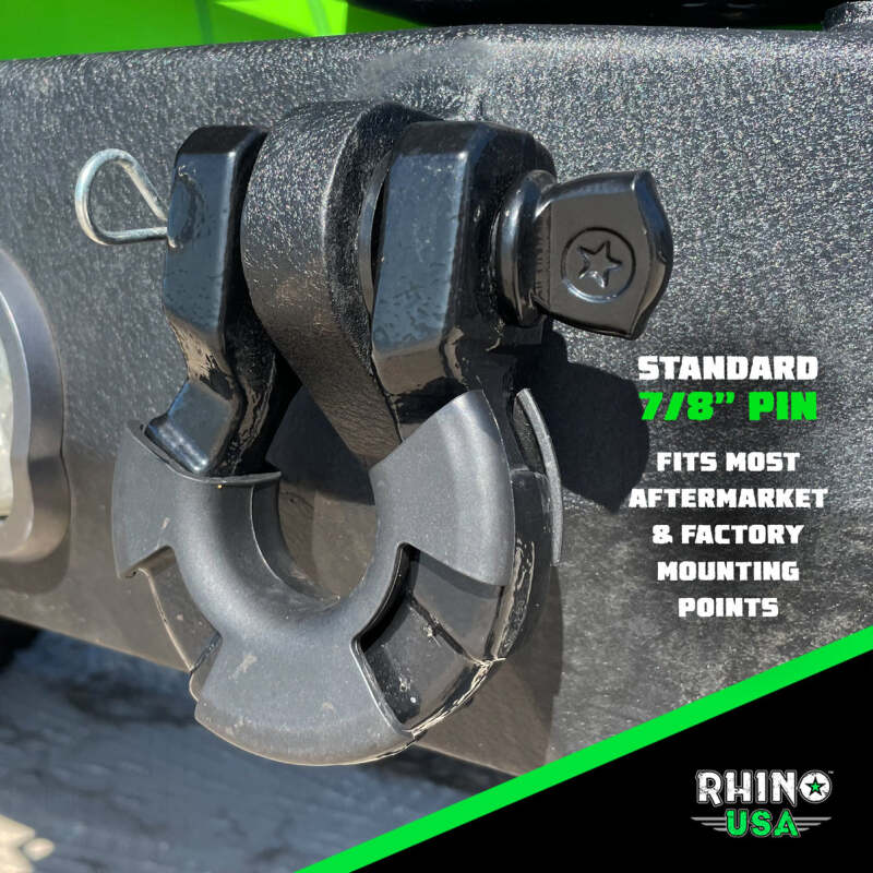 Rhino USA 8T Super Shackle 2-Pack (Matte Black) SUPERSHACK-MATTE SUPERSHACK-MATTE User 2