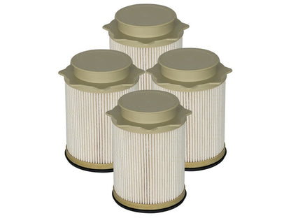 aFe Pro Guard D2 Fuel Filter (4 Pack) 10-16 Dodge/RAM Diesel Trucks L6-6.7 44-FF016-MB Photo - Primary