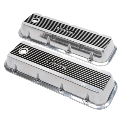 Edelbrock Elite II Valve Covers For Chevy Big-block V8 1965 & Later 4275 Photo - out of package