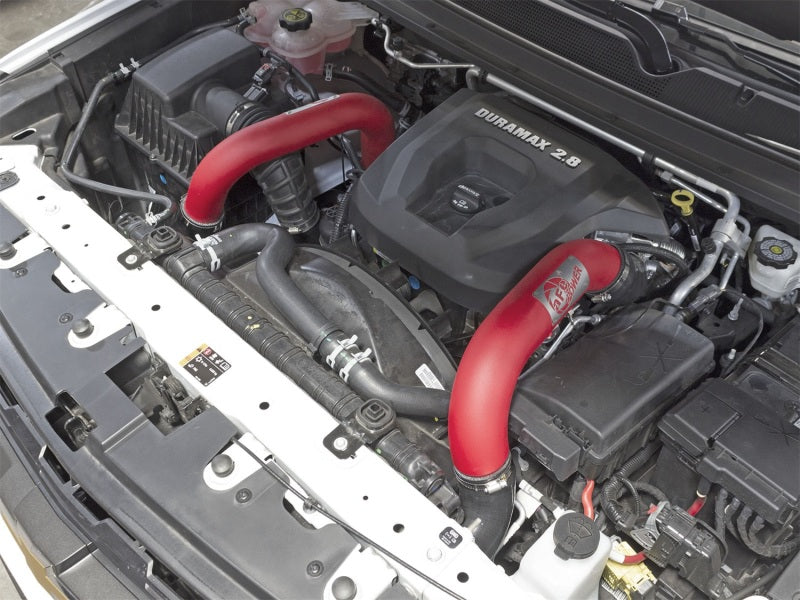 aFe BladeRunner Intercooler Tubes Hot and Cold Side - GM Colorado/Canyon 2 46-20264-R Photo - Mounted
