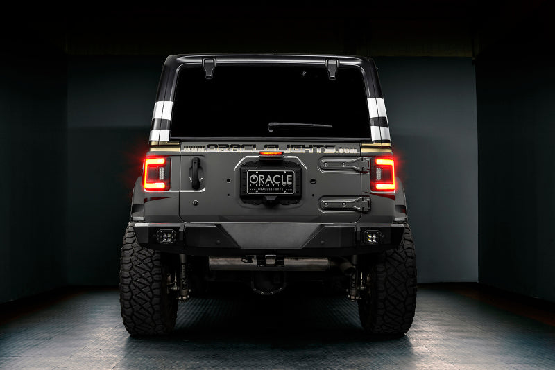 ORACLE Lighting Oracle 2018+ Jeep Wrangler Rubicon/Sport LED Flush Mount Tail Light - Tinted 5884-504-T 5884-504-T Photo - lifestyle view