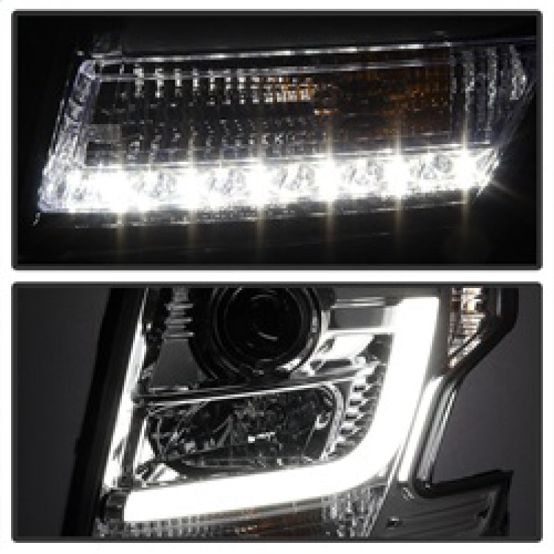 Spyder Chevy Tahoe / Suburban 2015 -2016 Projector Headlights - DRL LED - Chrome PRO-YD-CTA15-DRL-C 5082534 5082534 Photo - Unmounted