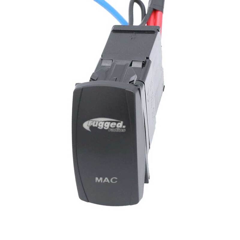 Rugged Radios Switch Install Harness for MAC Helmet Air Pumpers PH-MAC3 PH-MAC3 Photo - Primary