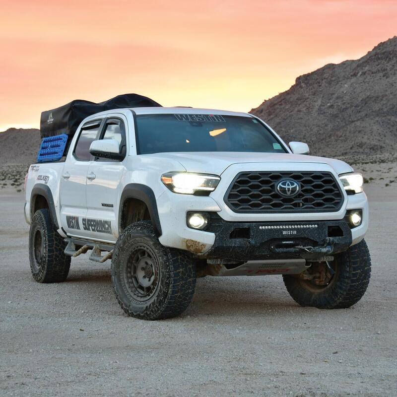 Westin 16-23 Toyota Tacoma Pro-Series Mid Width Front Bumper - Textured Black 58-311045 58-311045 Photo - Mounted
