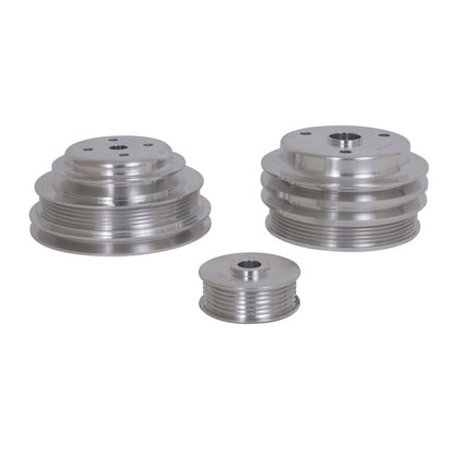 BBK Performance 85-87 GM 5.0/5.7 F-Body/GM Truck 3 PC Underdrive Pulley Kit 1598 Photo - Unmounted
