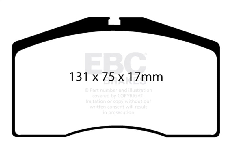 EBC Disc Brake Pad Set DP4997R Photo - Primary