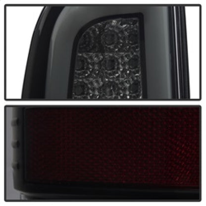 Spyder 97-03 Ford F150 Stylsd. F250 V3 Lght Bar LED Tail Lights - Blk Smk ALT-YD-FF15097V3-LBLED-BSM 5084248 5084248 Photo - Unmounted