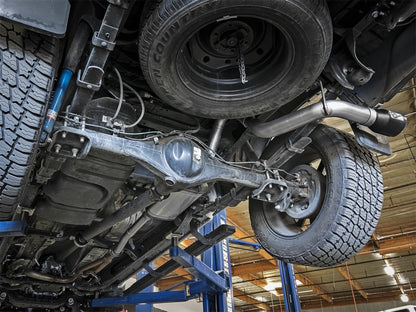 aFe Mach Force-Xp 2-1/2"-3" Stainless Steel Cat-Back Exhaust System 49-46042-B Photo - Mounted