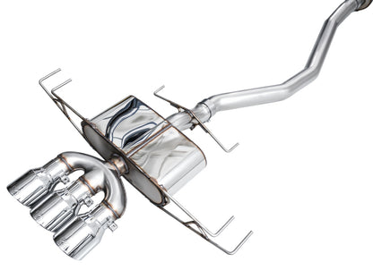 AWE Tuning 2024 Acura Integra Type S DE5 FWD Touring Edition Exhaust w/ Triple Chrome Silver Tips 3015-52335 3015-52335 Photo - out of package