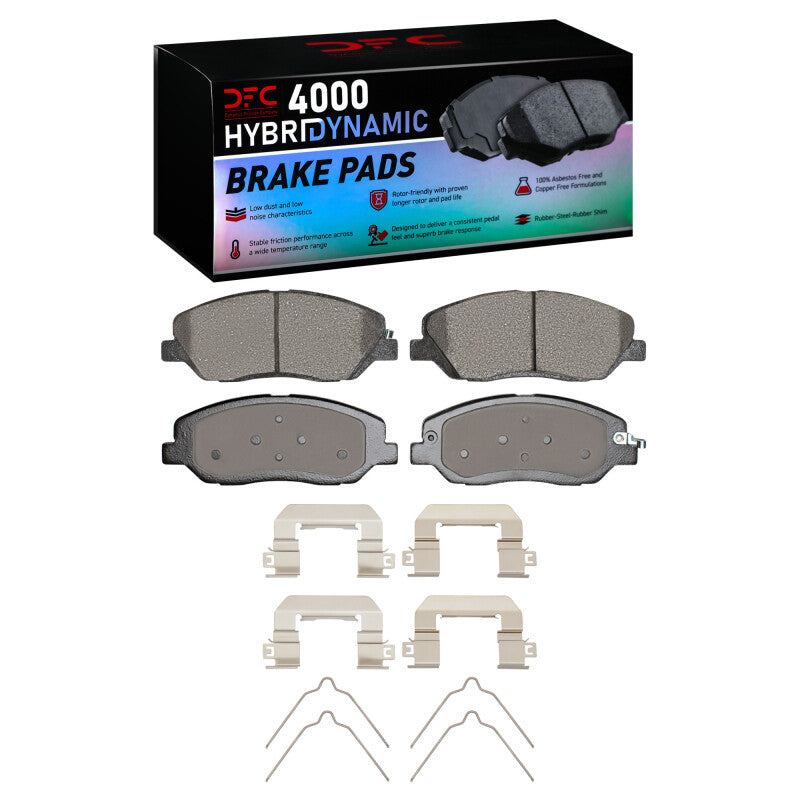 DFC DFC 4000 HybriDynamic Brake Pads Brakes, Rotors & Pads Brake Pads - OE main image
