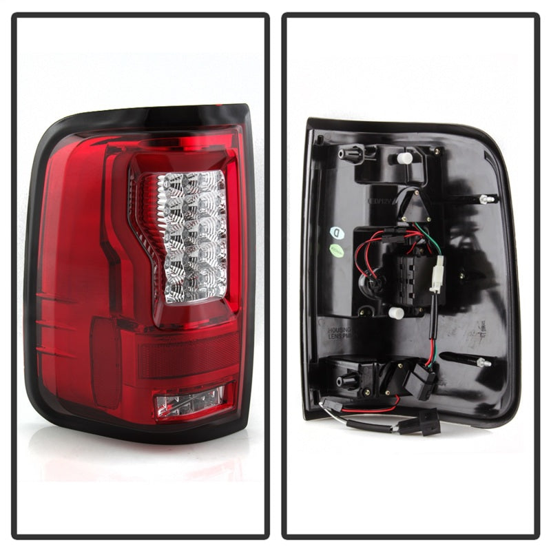 Spyder Ford F150 04-08 Styleside Tail Light V2 - LED - Red Clear ALT-YD-FF15004V2-LBLED-RC 5084194 5084194 Photo - Unmounted