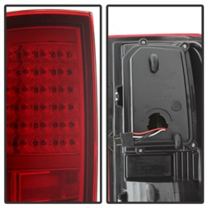 SPYDER xTune Dodge Ram 1500 09-16 LED Tail Lights Incandescent Model Only - Red Clear ALT-ON-DR09-LBLED-RC 5082213 5082213 Photo - Unmounted