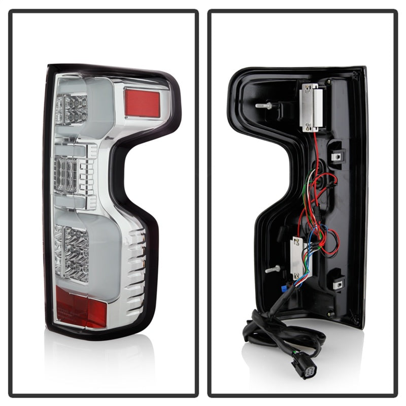 Spyder Chevy Silverado 19-20 LED Tail Light Chrome ALT-YD-CS19HAL-C 5087263 5087263 Photo - Unmounted