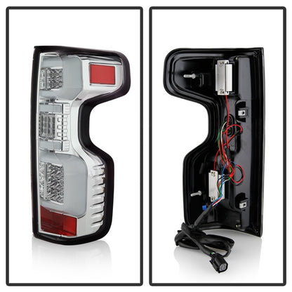 Spyder Chevy Silverado 19-20 LED Tail Light Chrome ALT-YD-CS19HAL-C 5087263 5087263 Photo - Unmounted