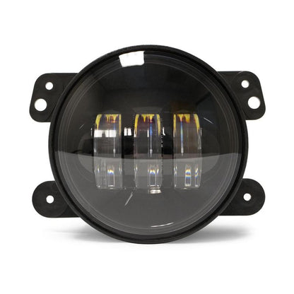 DV8 Offroad 07-18 Jeep Wrangler JK 4in 30W LED Replacement Fog Lights R4FL16W3W R4FL16W3W Photo - Close Up