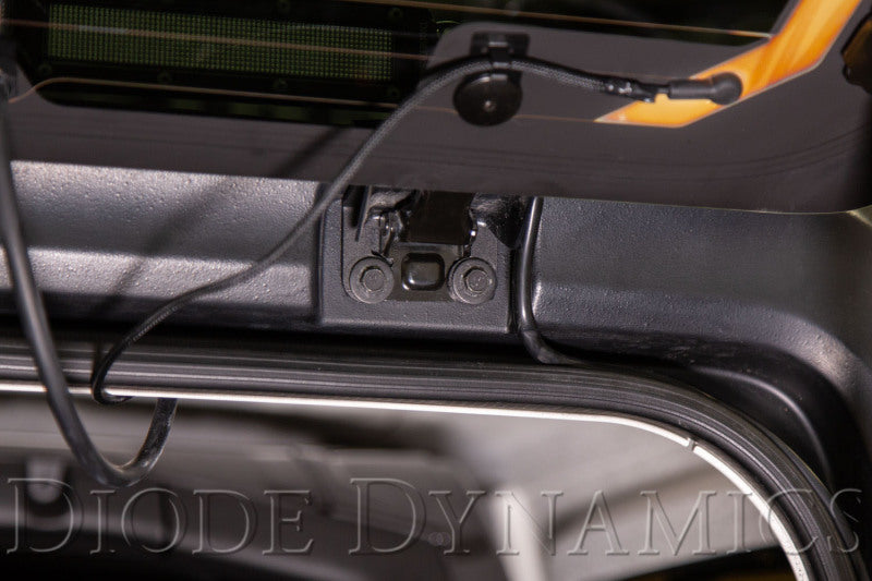 Diode Dynamics 18-21 Jeep JL Wrangler SS30 Rear Hardtop Bracket Kit - Amber Flood DD6112 DD6112 User 8