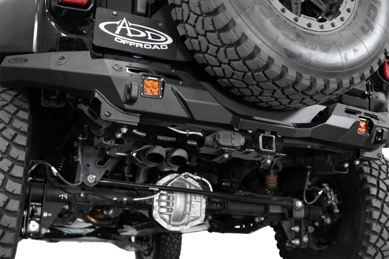 Addictive Desert Designs 2022+ Ford Bronco Raptor Phantom Rear Bumper R260191090103 R260191090103 Photo - Mounted