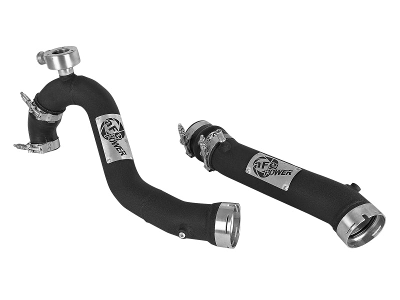 aFe BladeRunner 3in Alum Hot and Cold Intercooler Tube Kit 2019 Ford Ranger 2.3L (t) 46-20384-B 46-20384-B Photo - Primary