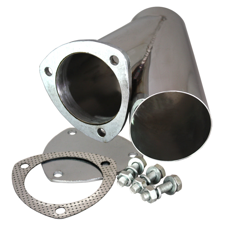 QTP 3.5in Weld-On QTEC Exhaust Cutout Y-Pipe 10350 10350 Photo - Primary