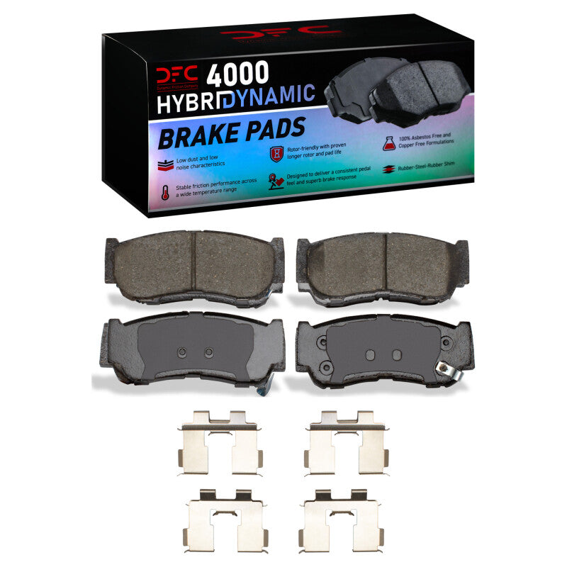 DFC DFC 4000 HybriDynamic Brake Pads Brakes, Rotors & Pads Brake Pads - OE main image
