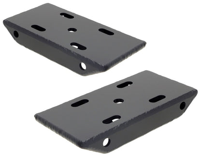 RockJock HD Leaf Spring Plates For Use w/ 2 1/2in Springs Jeep CJ Rear YJ Front or Rear Pair CE-9031B CE-9031B Photo - Primary