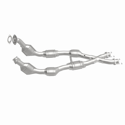MagnaFlow Ford Mustang HM Grade Federal / EPA Compliant Direct-Fit Catalytic Converter 93348 360 Degree Image Set