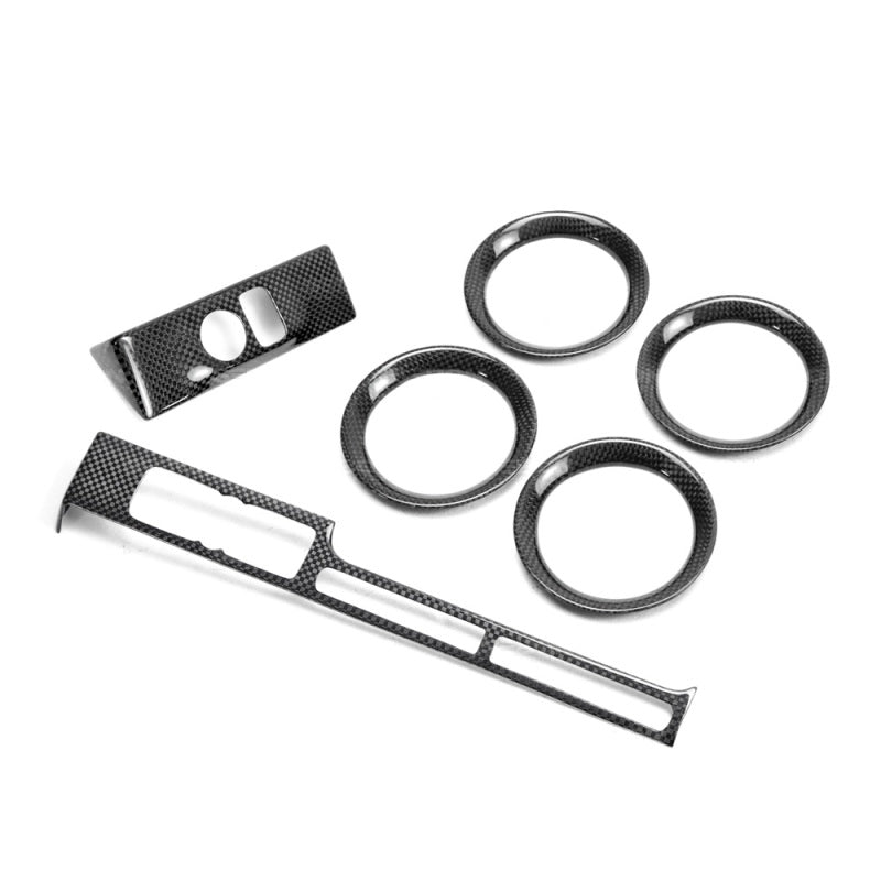Seibon Carbon Fiber Center Gauge Bezel Set(6 PCS) For Nissan GTR 2009-2014 CFI0910NSGTR-D CFI0910NSGTR-D Photo - Primary