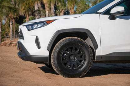 ICON Ricochet 17x8 5x4.5 38mm Offset 6in BS Satin Black Wheel 7017806560SB 7017806560SB Photo - Mounted