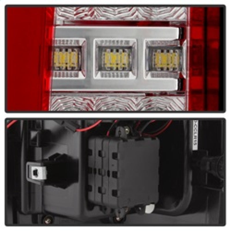 Spyder Chevy Colorado 2015-2017 Light Bar LED Tail Lights - Red Clear ALT-YD-CCO15-LED-RC 5085269 5085269 Photo - Unmounted