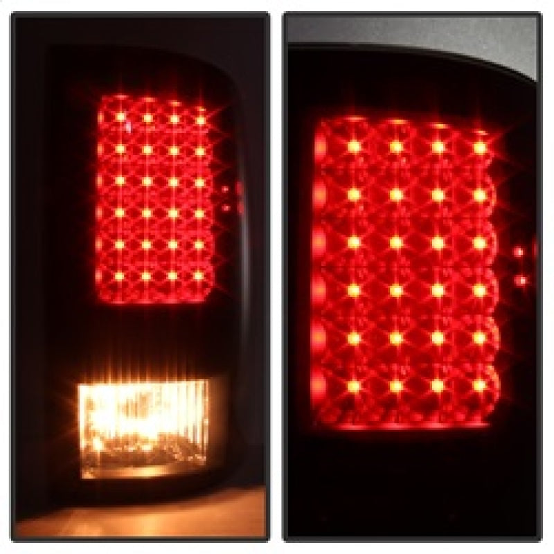 SPYDER Xtune Dodge Ram 1500 09-14 LED Tail Lights Incandescent Model Only Black ALT-JH-DR09-LED-BK 9025587 9025587 Photo - Unmounted