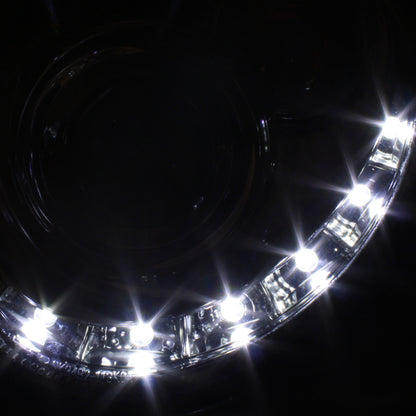 Spyder Mercedes Benz CLK 03-09 Projector Halogen Model- LED Halo DRL Chrm PRO-YD-MBCLK03-DRL-C 5038029 5038029 User 1