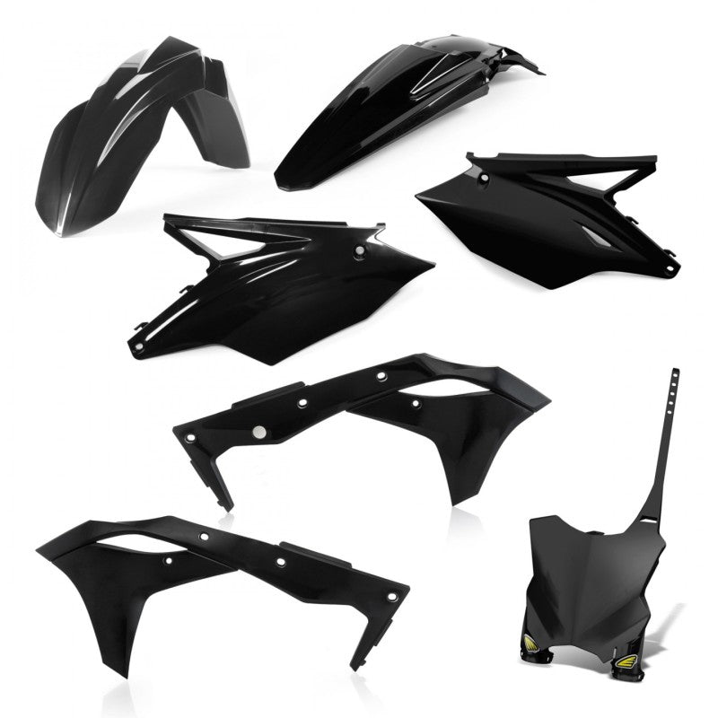 Cycra 17-20 Kawasaki KX250F 5-pc Replica Body Kit Black 1CYC-9419-12