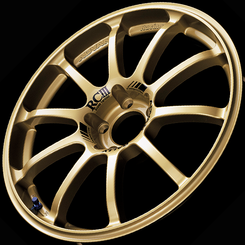 Advan RCIII 18x8.5 +38mm 5-114.3 Racing Gold Wheel YAI8H38EZ YAI8H38EZ User 1