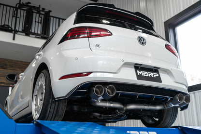 MBRP 15-19 VW Golf R MK7/MK7.5 3in T304 Cat Back Exhaust w/ Carbon Fiber Tips S46033CF S46033CF Photo - out of package