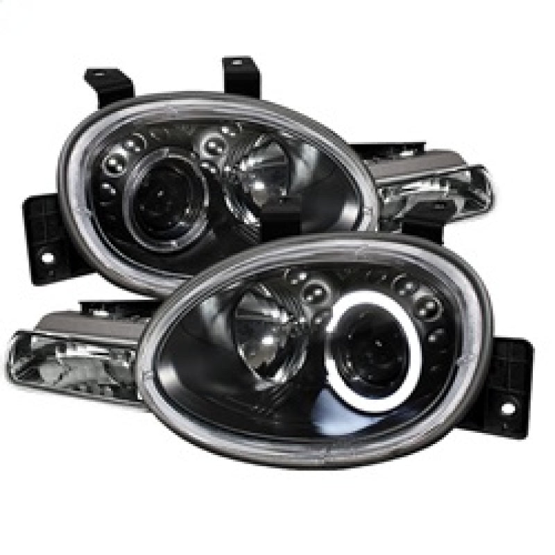 Spyder Dodge Neon 95-99/Plymouth Neon 95-99 Projector Headlights LED Halo Blk PRO-YD-DN95-HL-BK 5017420 5017420 Photo - Primary