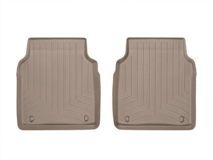 WeatherTech 11+ Audi A8 Rear FloorLiner - Tan 454202 454202 Photo - Primary
