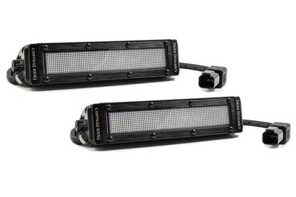 Diode Dynamics 6 In LED Light Bar Single Row Straight SS6 - White Flood Light Bar (Pair) DD6032P DD6032P Photo - Primary