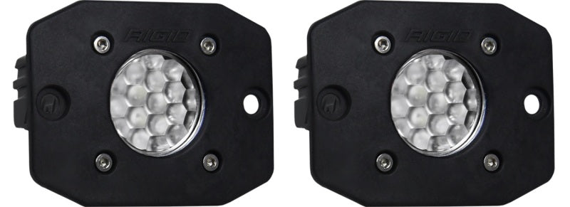 Rigid Ignite Back-Up Kit, Diffused Lens, Flush Mount, Black Housing | Pair 20641 20641 Photo - Primary