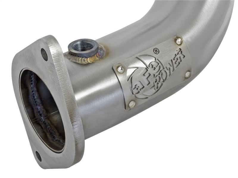 aFe  POWER 48-34126-HC Twisted Steel Down-Pipe; Street Series 48-34126-HC Photo - Unmounted