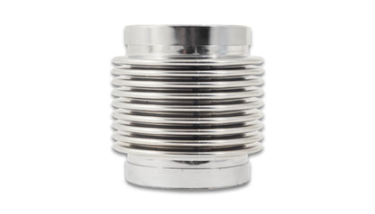 Vibrant SS Bellow Assembly w/ Solid Liner 2.25in Inlet/Outlet ID x 3in OAL Electro Polished 69683 69683 Photo - Primary