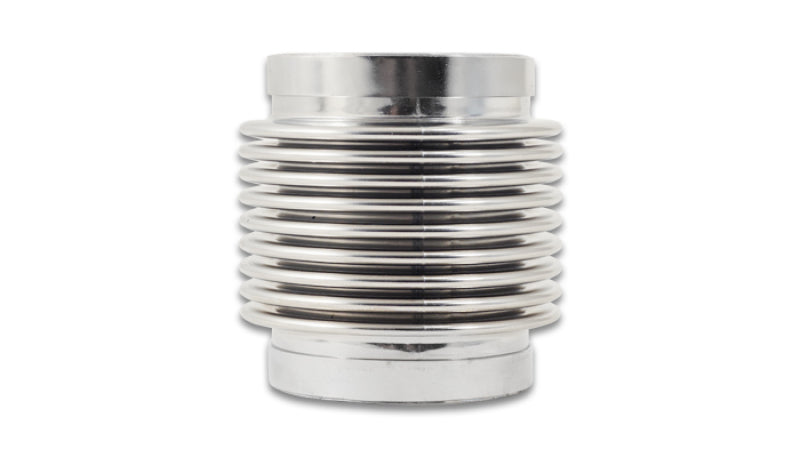 Vibrant SS Bellow Assembly w/ Solid Liner 2.25in Inlet/Outlet ID x 3in OAL Electro Polished 69683 69683 Photo - Primary