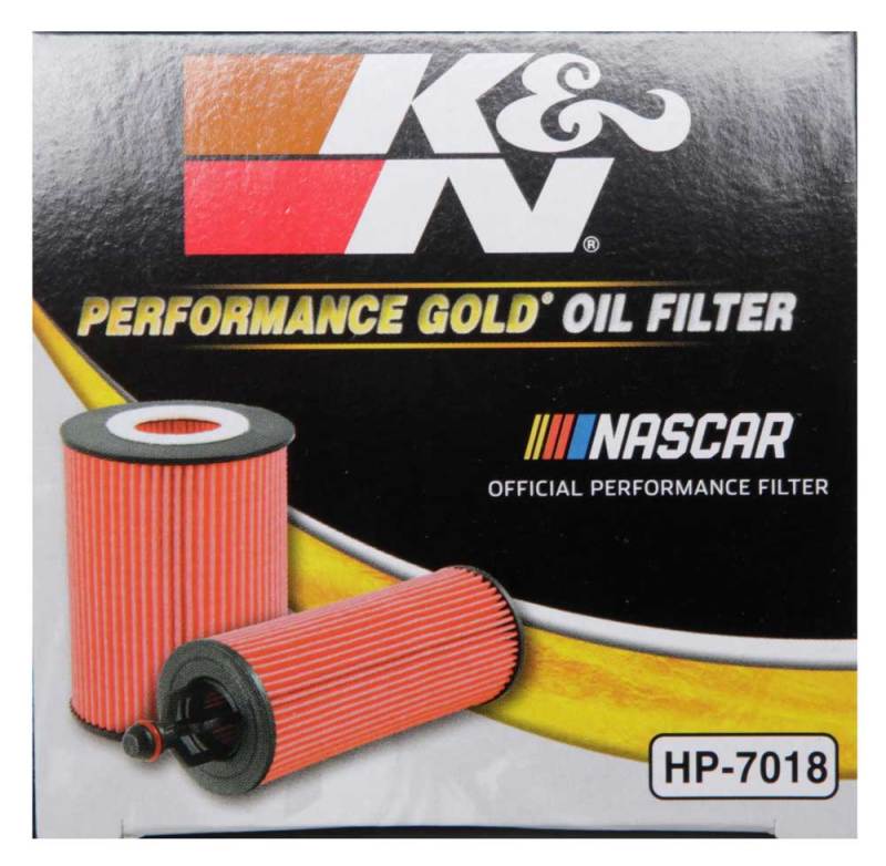 K&N Engineering Oil Filter KNEHP-7018 HP-7018 Photo - in package