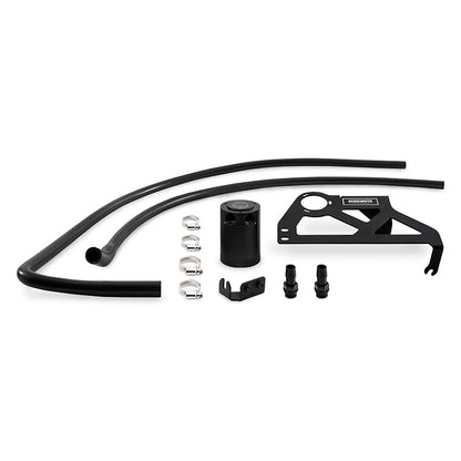 Mishimoto 12-18 Jeep Wrangler JK Baffled Oil Catch Can Kit - Black MMBCC-WR6-12PBE2 MMBCC-WR6-12PBE2 Photo - Primary