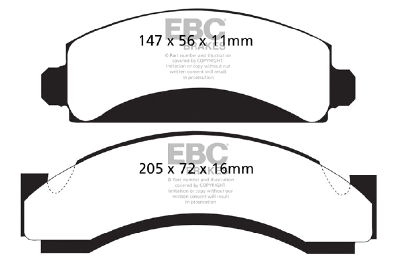 EBC Disc Brake Pad Set DP61241 Photo - Primary