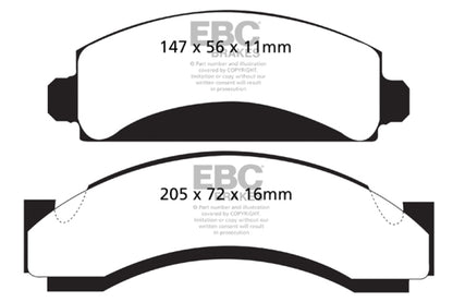 EBC Disc Brake Pad Set DP61241 Photo - Primary