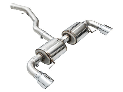 AWE Tuning AWE 19-23 BMW 330i / 21-23 BMW 430i Base G2X Touring Axle Back Exhaust - Chrome Silver 3015-32429 3015-32429 Photo - out of package